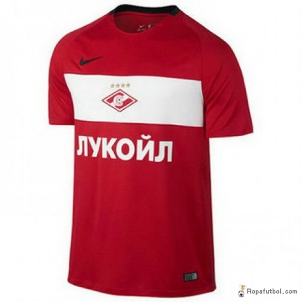 Camiseta Spartak de Moscú Replica Primera Ropa 2017/18 Rojo